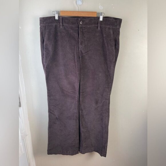 Torrid Comfort Flex Trouser Boot Corduroy High-Rise Jean size 18 brown - Picture 2 of 11